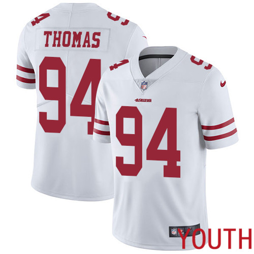 San Francisco 49ers Limited White Youth Solomon Thomas Road NFL Jersey 94 Vapor Untouchable